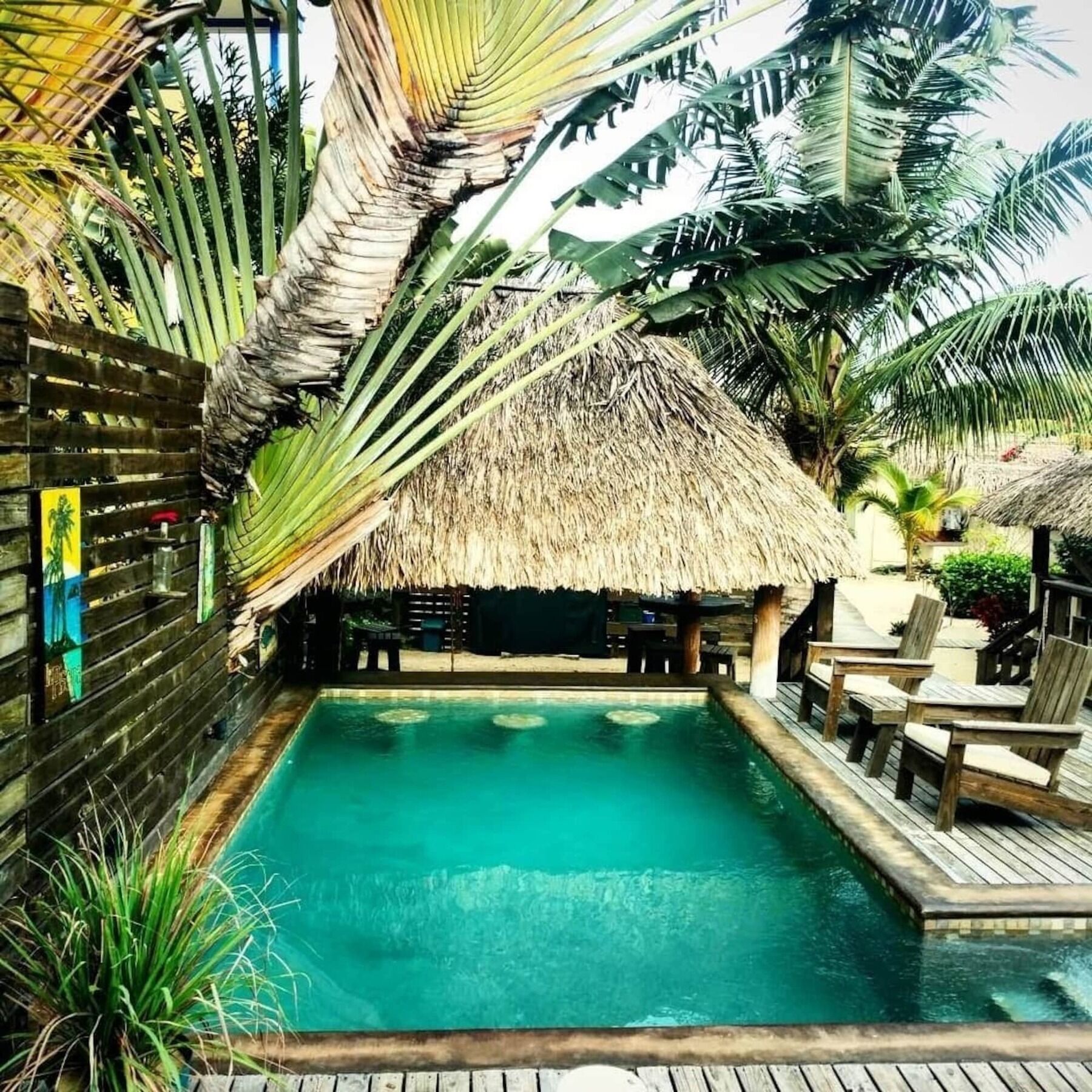 Caribbean Beach Cabanas Placencia Luaran gambar