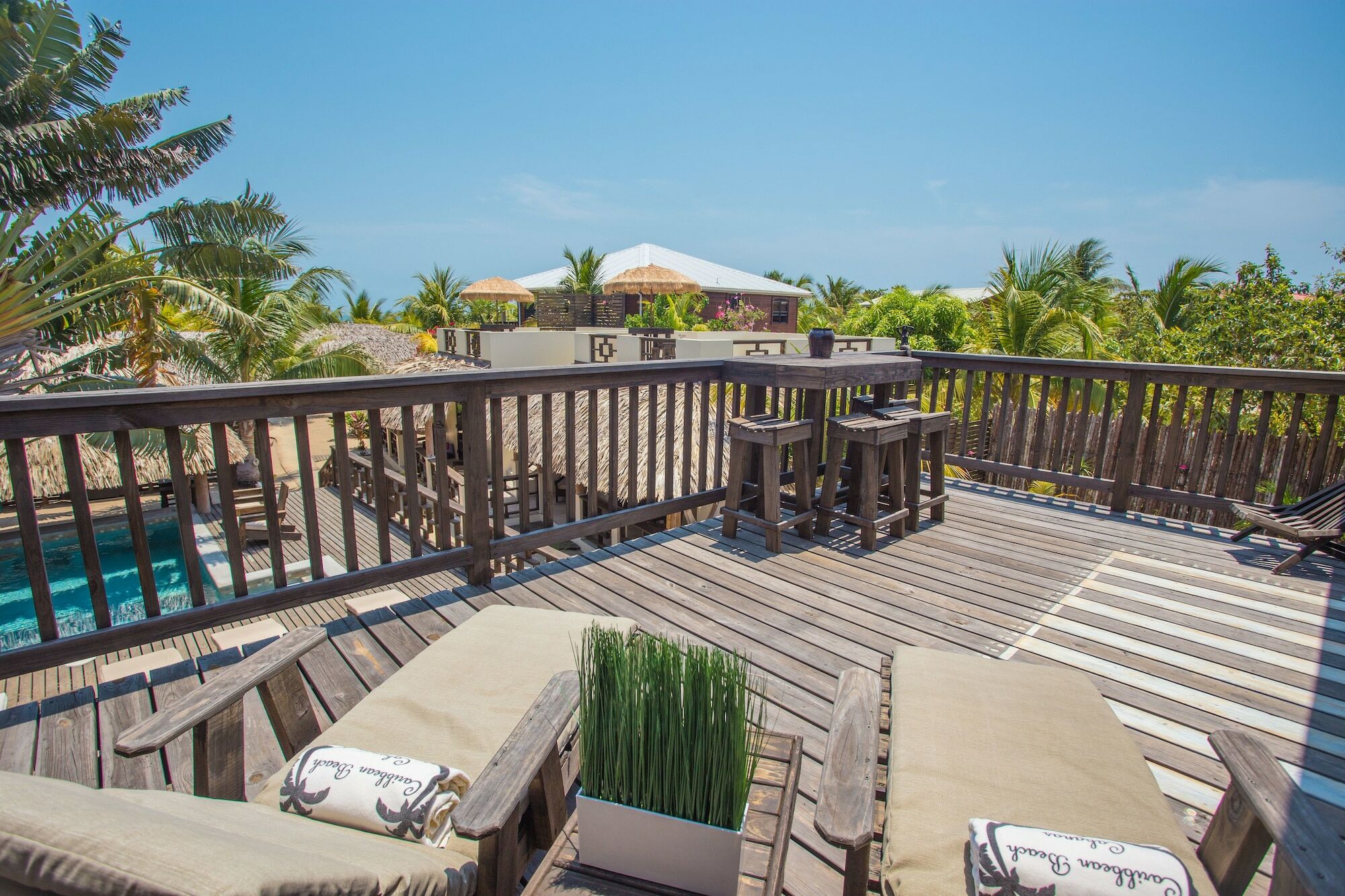 Caribbean Beach Cabanas Placencia Luaran gambar